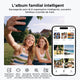 NAS UGREEN NASync – album familial intelligent avec sauvegarde automatique IA, classement par personnes et détection de doublons sur application mobile