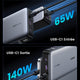 UGREEN Batterie Externe Portable USB C 25000 mAh 145W 3 Sorties Câble