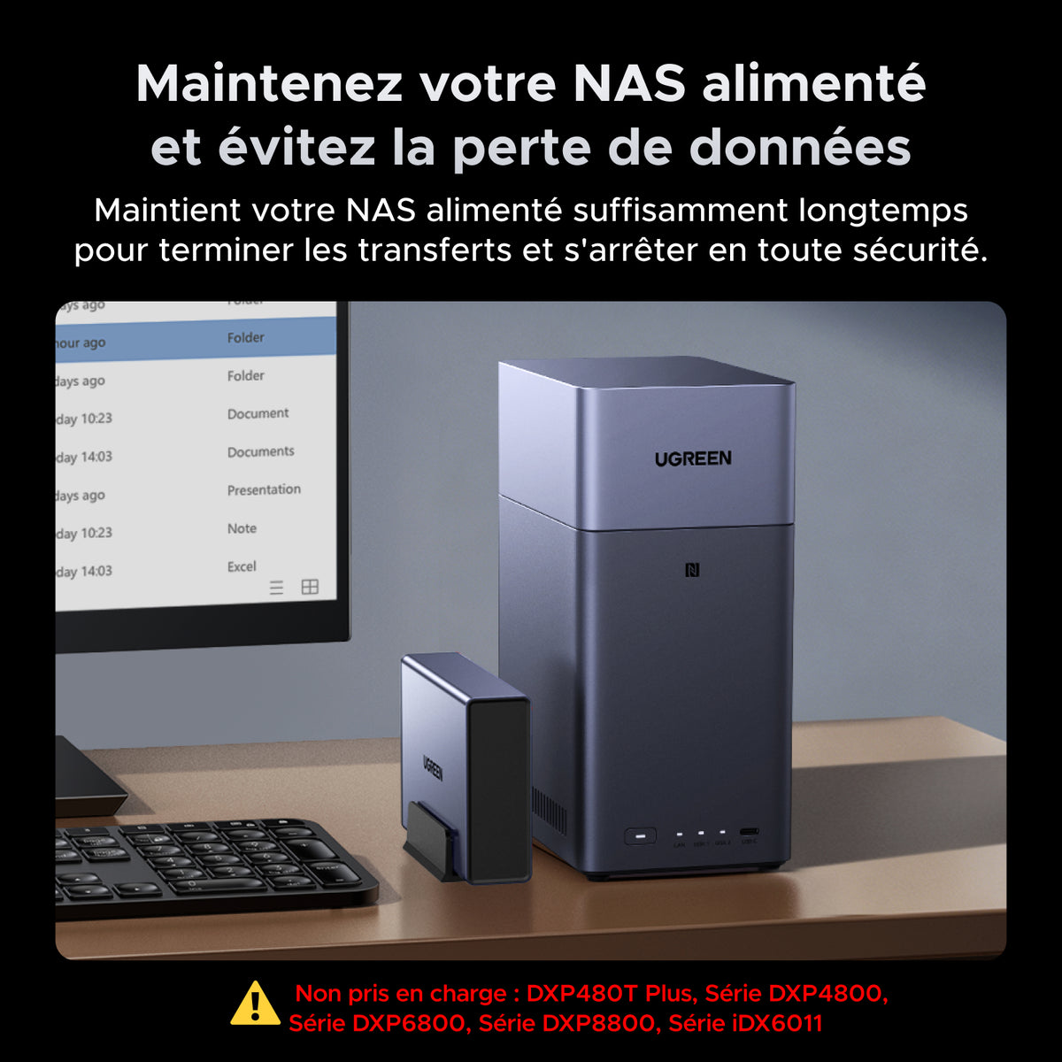 UGREEN NAS Alimentation sans coupure (UPS) CC 72 W