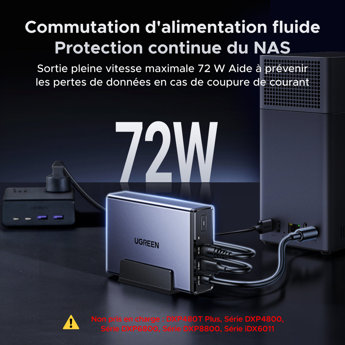 UGREEN NAS Alimentation sans coupure (UPS) CC 72 W