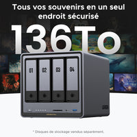 NAS 4 baie UGREEN DXP4800, best-seller sur Amazon et Kickstarter