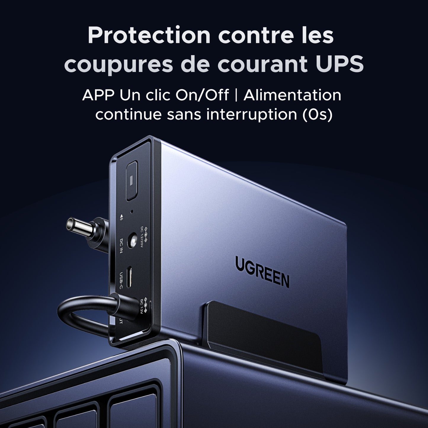 UGREEN NAS Alimentation sans coupure (UPS) CC 120 W