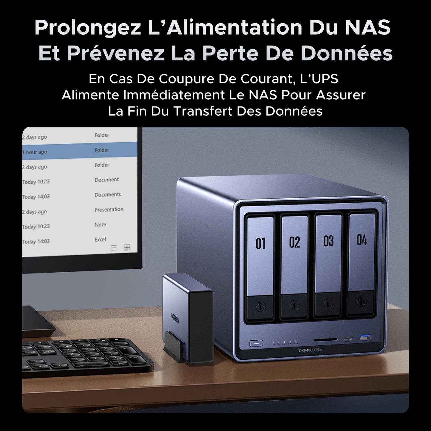 UGREEN NAS Alimentation sans coupure (UPS) CC 120 W