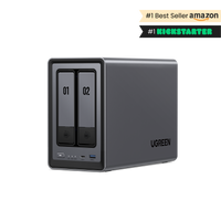 NAS double baie UGREEN DXP2800, best-seller sur Amazon et Kickstarter