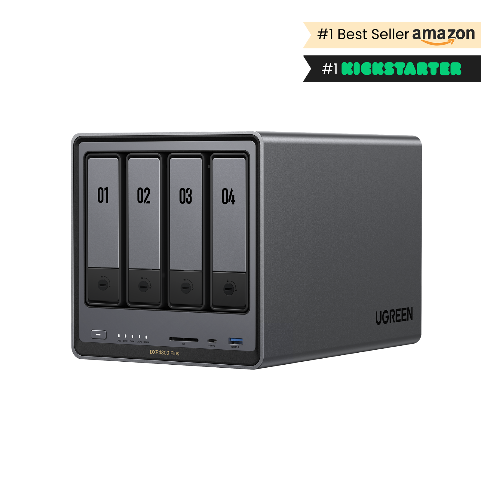UGREEN NASync DXP4800 Plus | Serveur NAS 4 baies