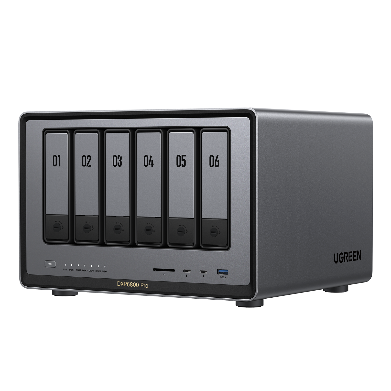 UGREEN NASync DXP6800 Pro | Serveur NAS 6 baies