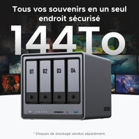 NAS 4 baie UGREEN DXP4800, best-seller sur Amazon et Kickstarter