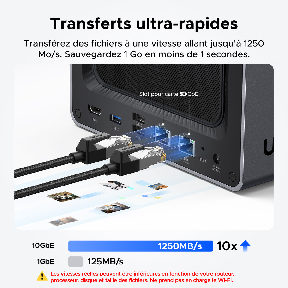UGREEN NASync DXP4800 Plus | Serveur NAS 4 baies