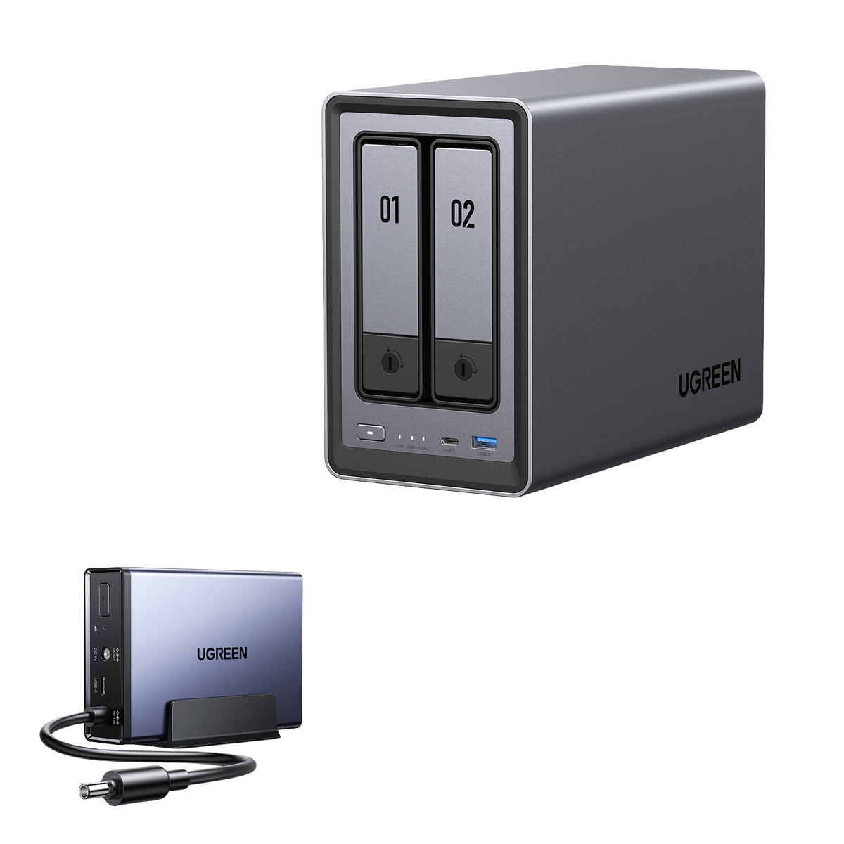 UGREEN NASync DXP2800 | Serveur NAS 2 baies