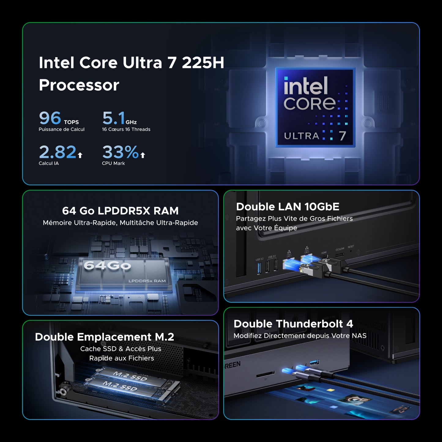 UGREEN iDX6011 Pro 6-Bay AI NAS