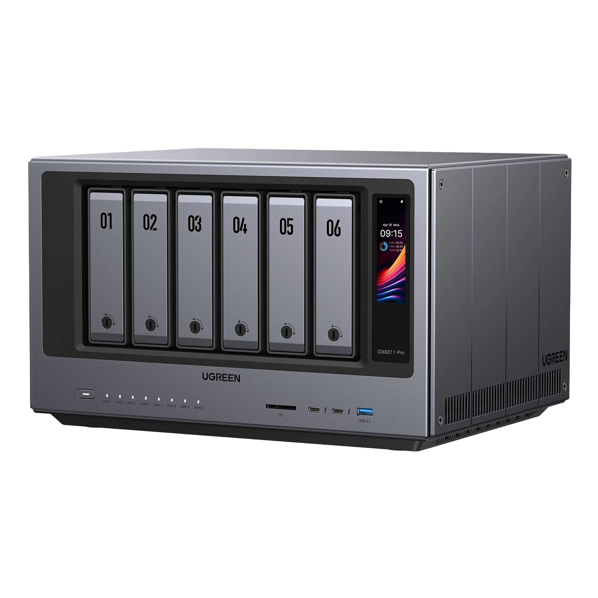 UGREEN iDX6011 Pro 6-Bay AI NAS